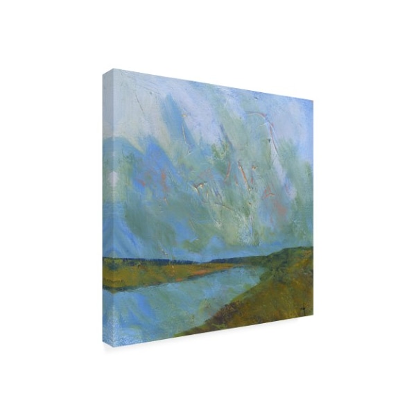 Paul Bailey 'Claerwen Reflections' Canvas Art,14x14